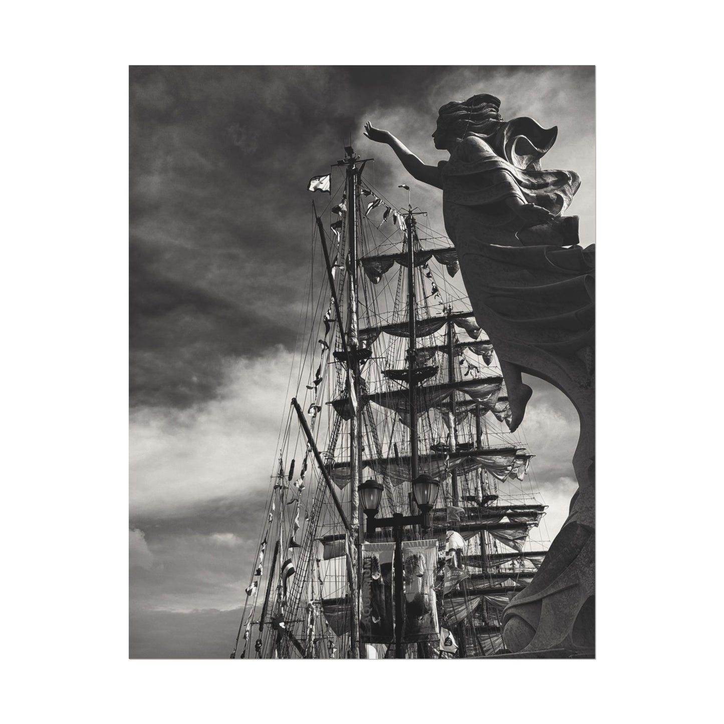 Hope and the Tall Ships Rolled Poster