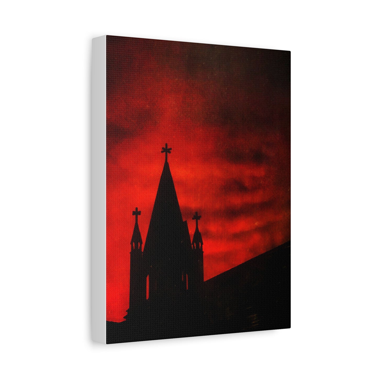 Blood Dusk Matte Canvas, Stretched, 1.25"