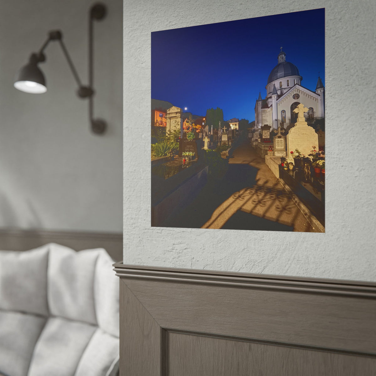 Moonrise Over Transylvania (V.1) Rolled Posters