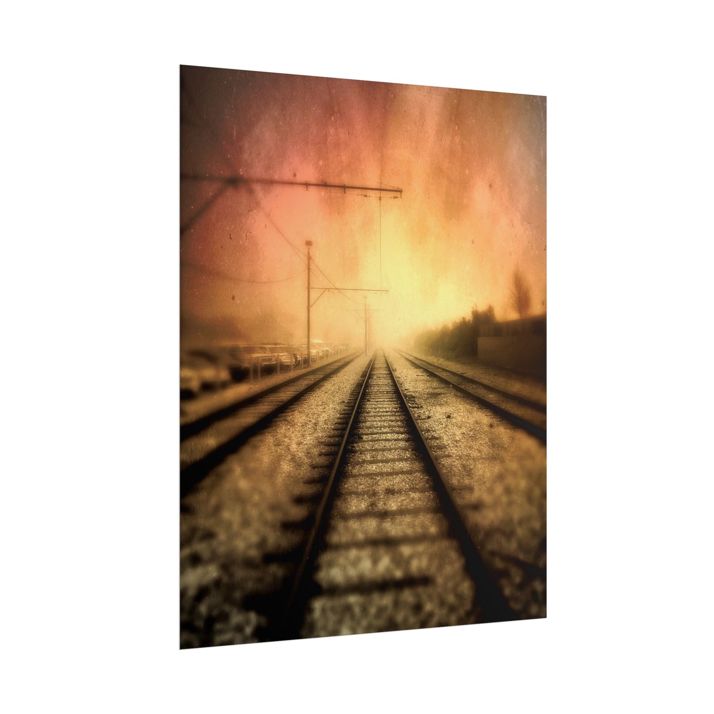 Not Staying In My Lane Rolled Poster