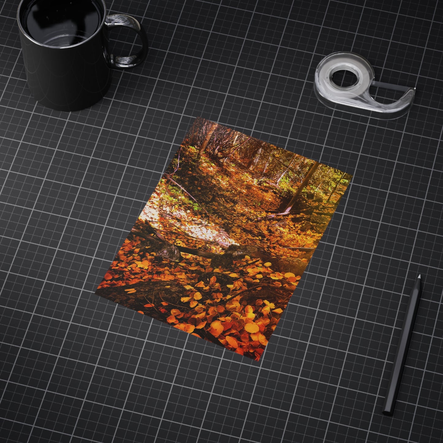 Autumn Gold Paper Print