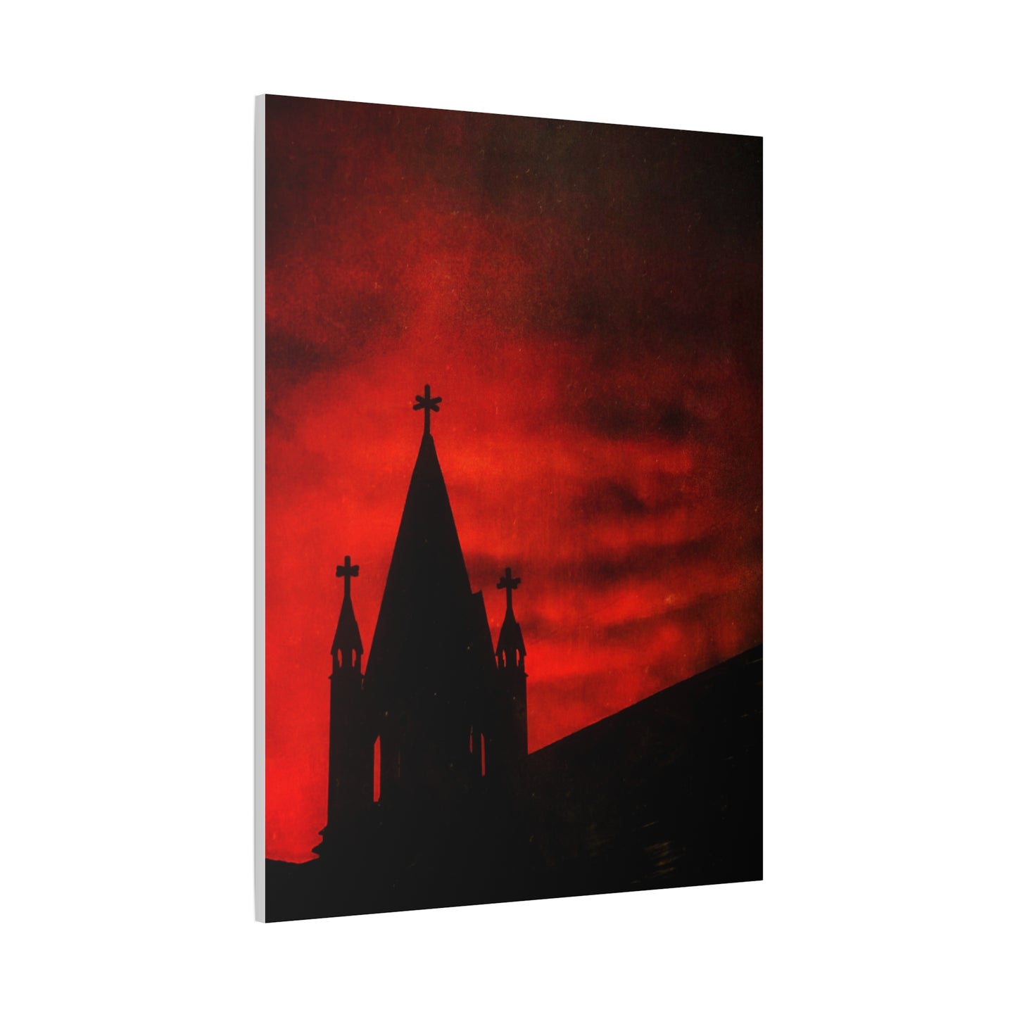 Blood Dusk Matte Canvas, Stretched, 1.25"