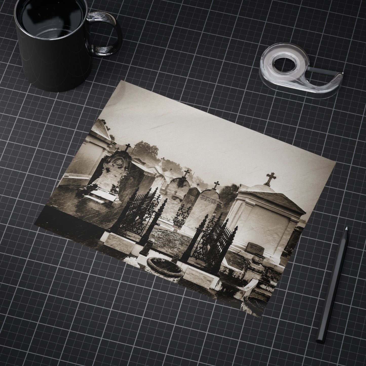 Water To The Dead Paper Print