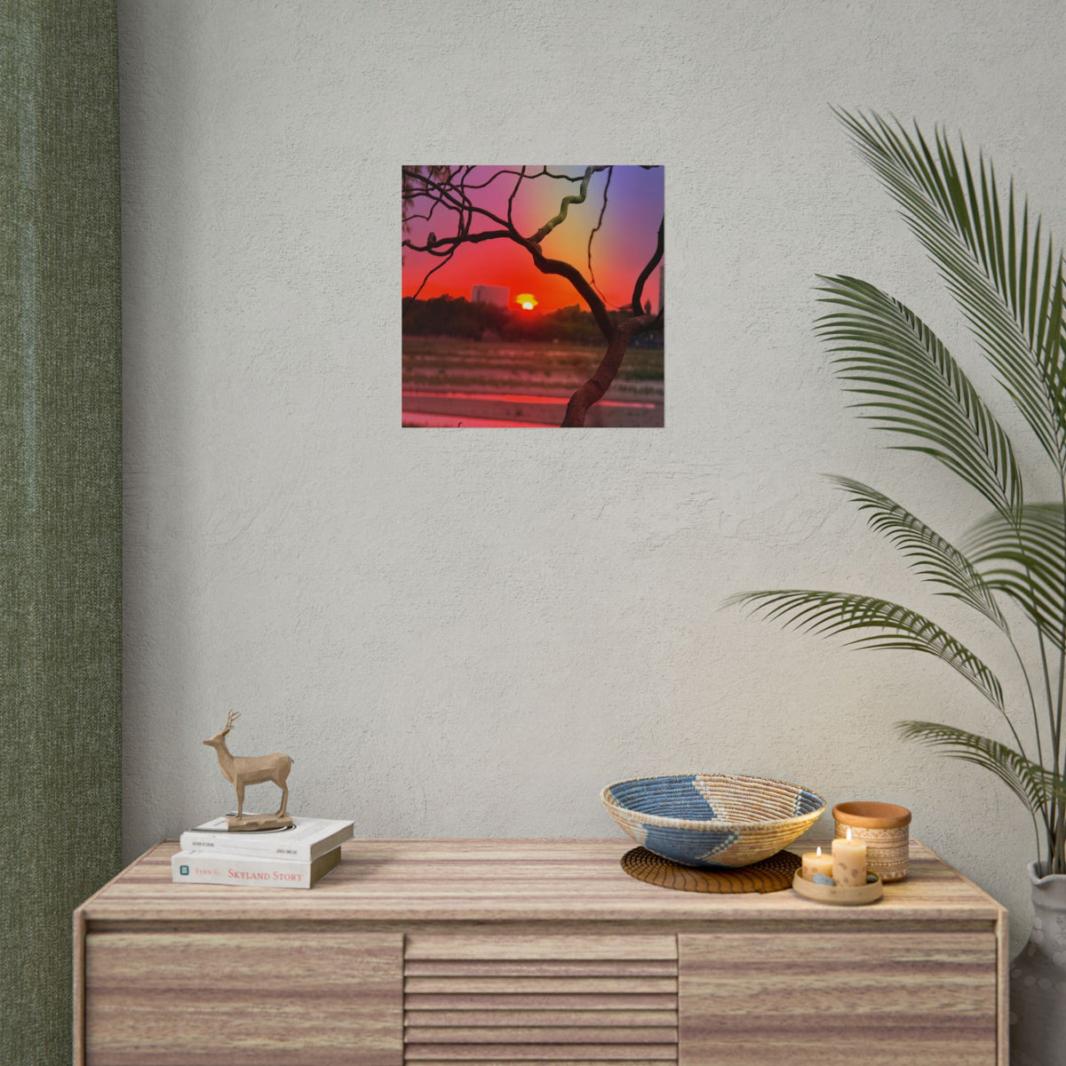 Romanian Sunset Rolled Posters