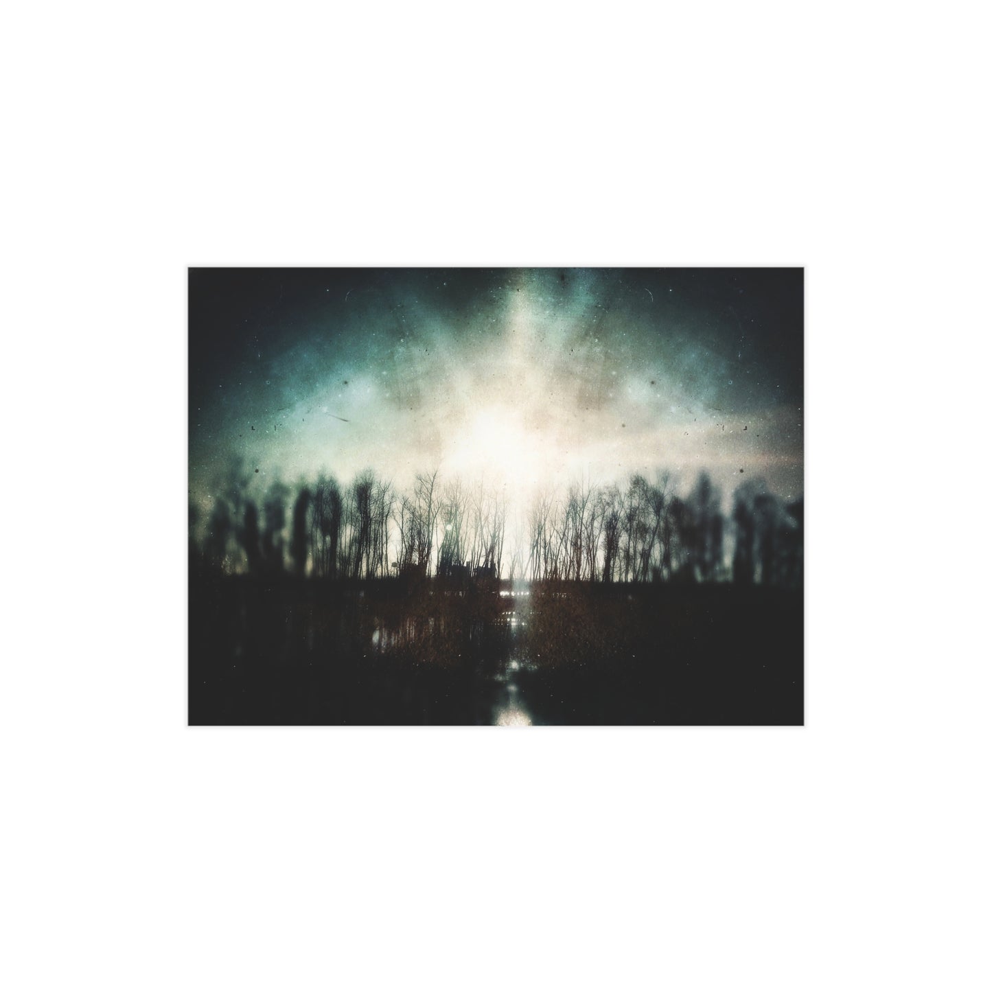 Bayou Dusk Paper Print