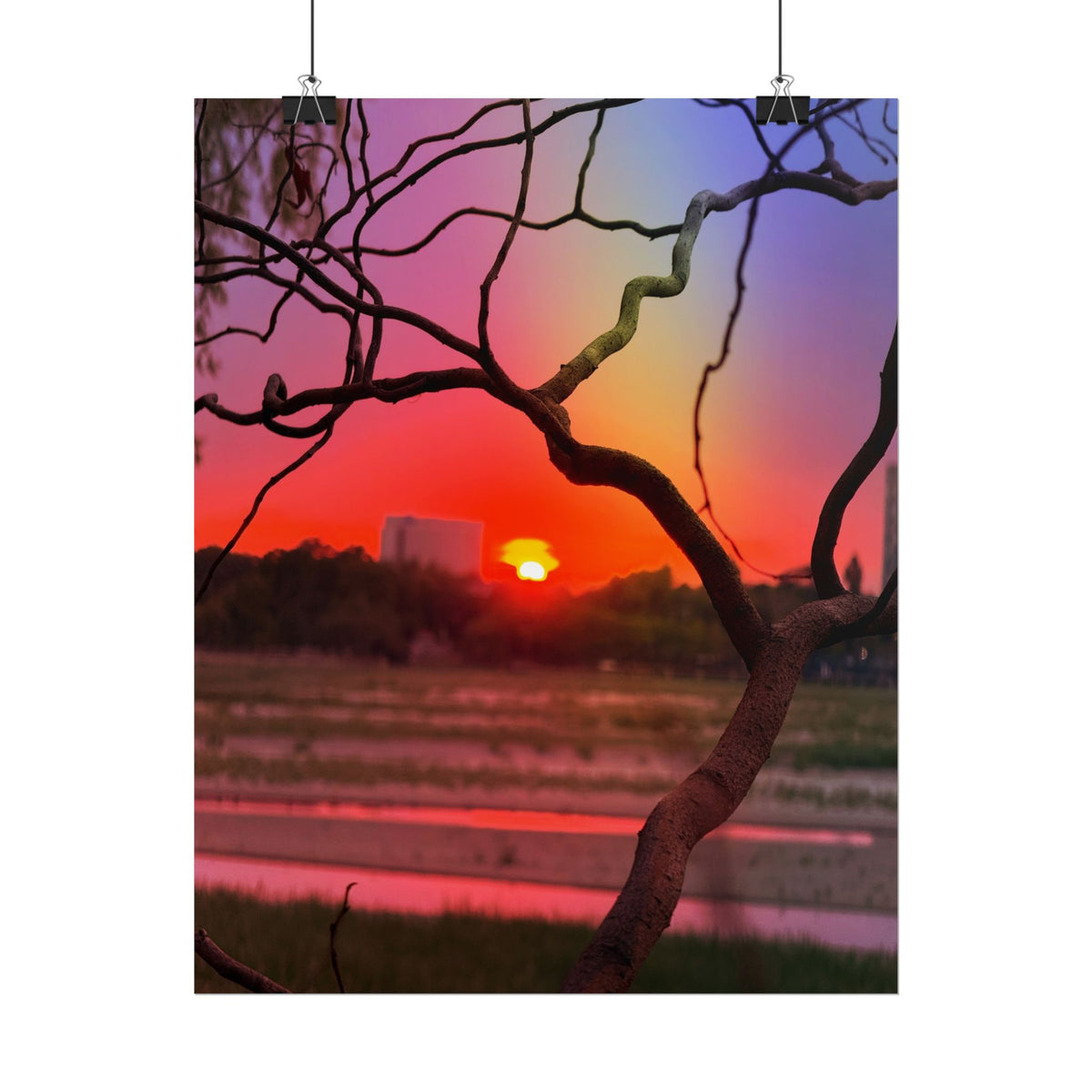 Romanian Sunset Rolled Posters