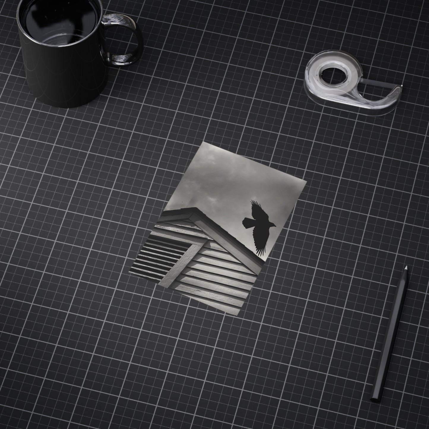 The Messenger Paper Print