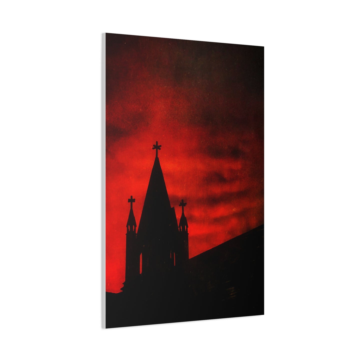 Blood Dusk Matte Canvas, Stretched, 1.25"