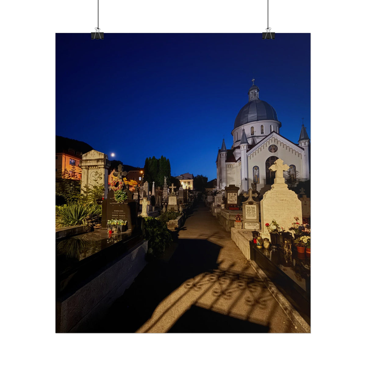 Moonrise Over Transylvania (V.1) Rolled Posters