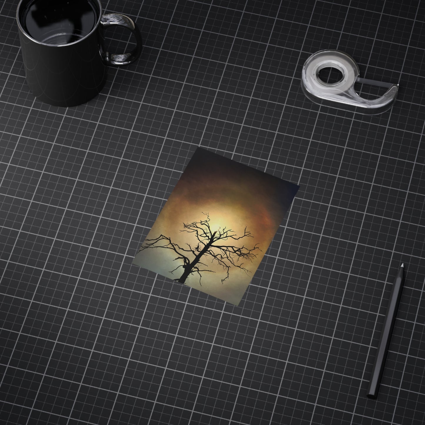 The Eye Opens Paper Print