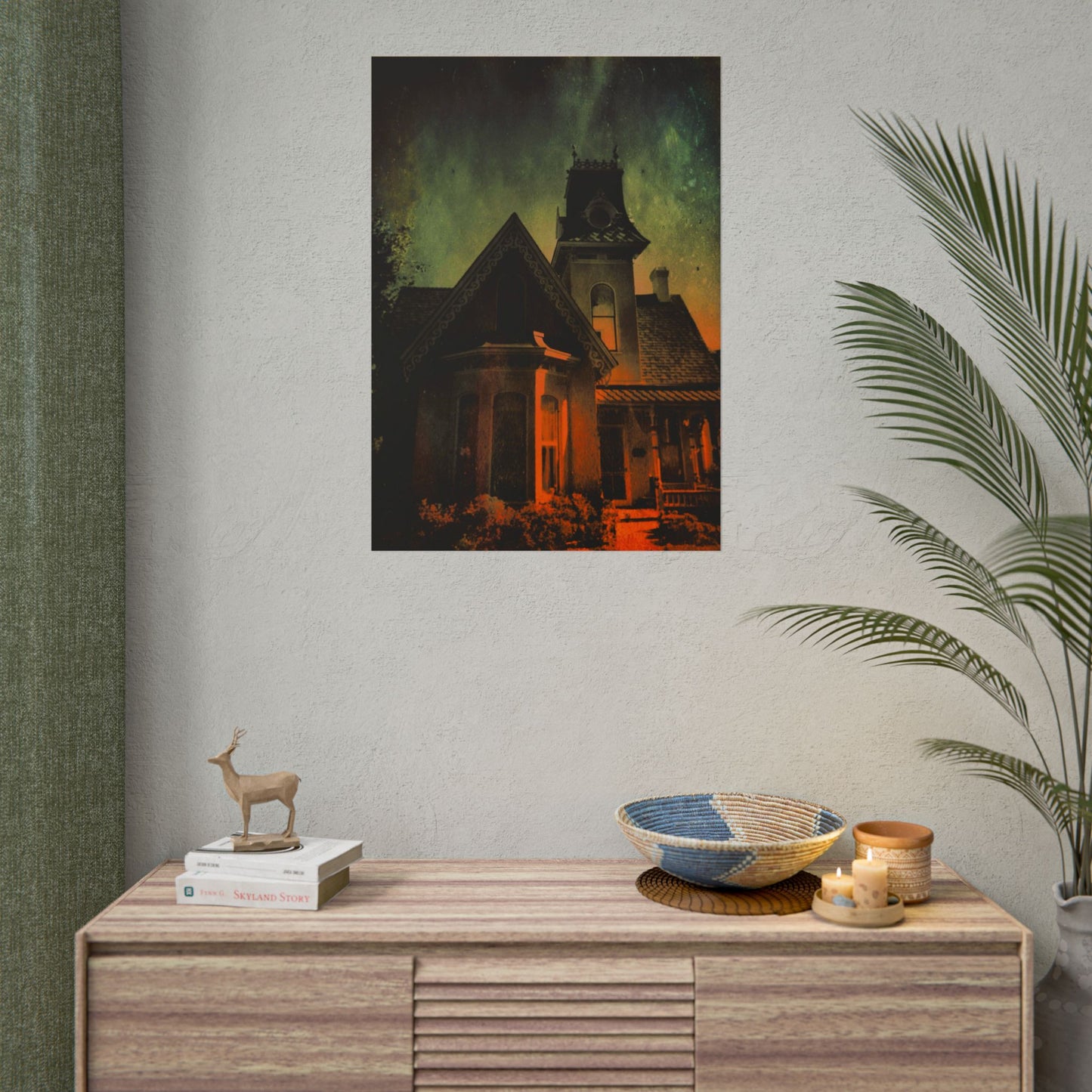 The Old House on the Left Rolled Poster