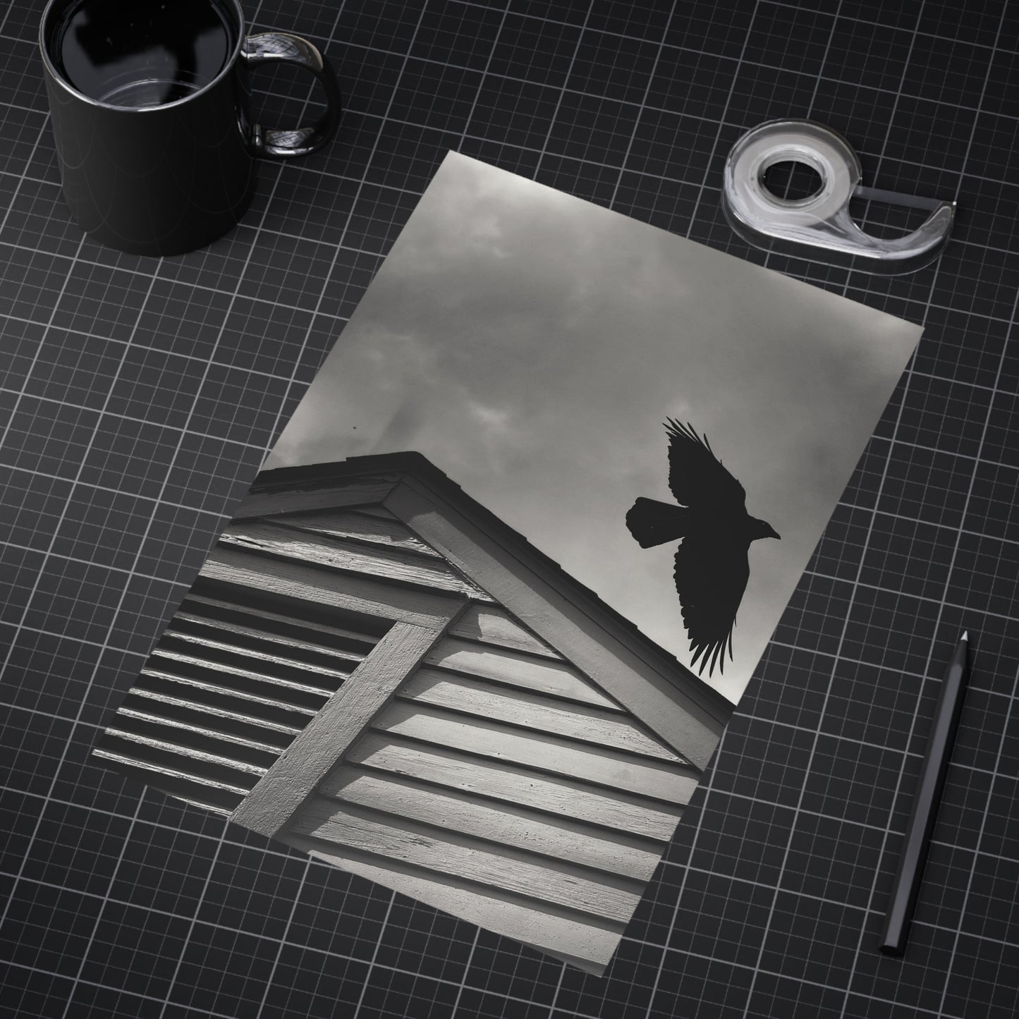 The Messenger Paper Print
