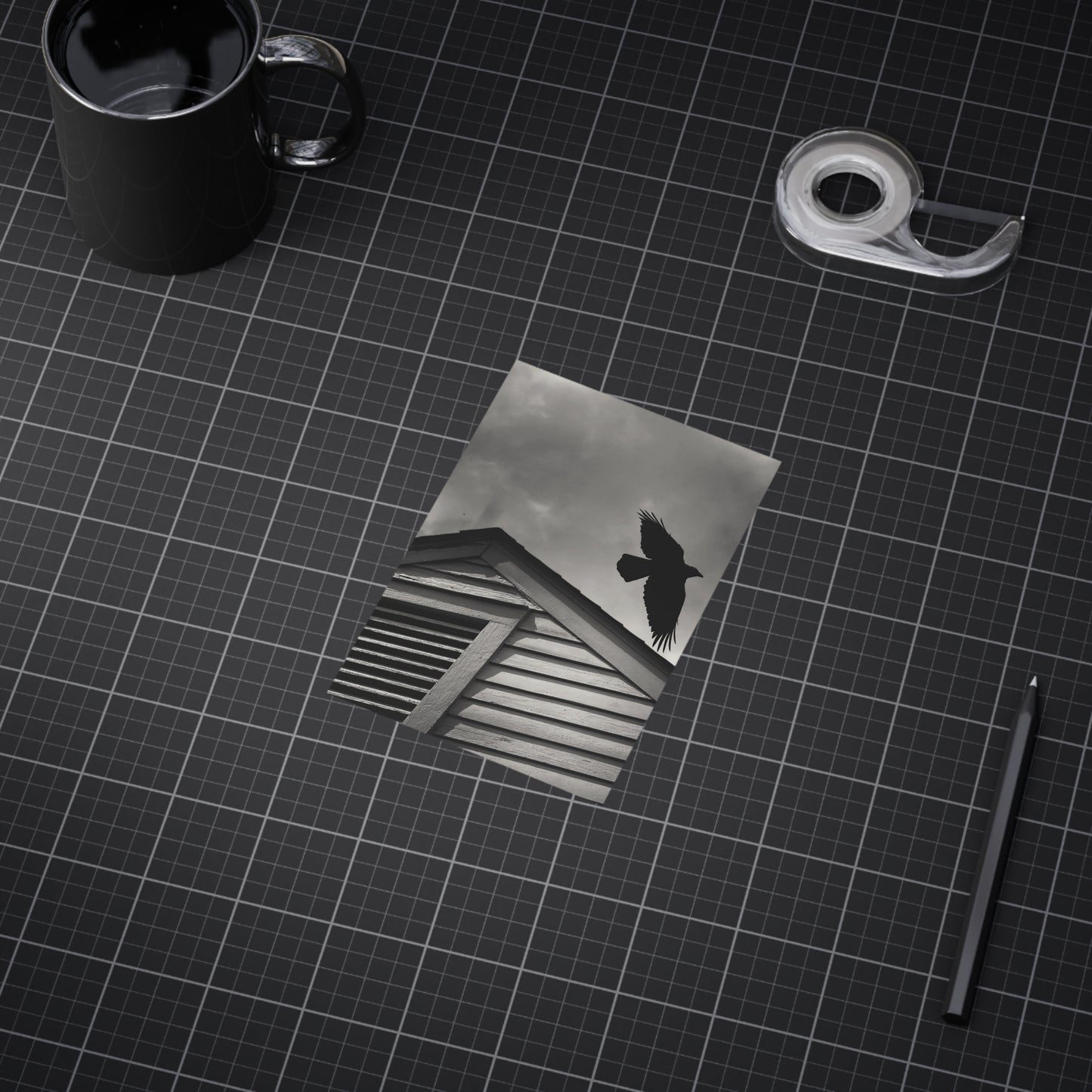 The Messenger Paper Print