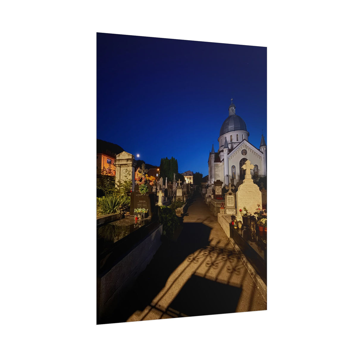Moonrise Over Transylvania (V.1) Rolled Posters