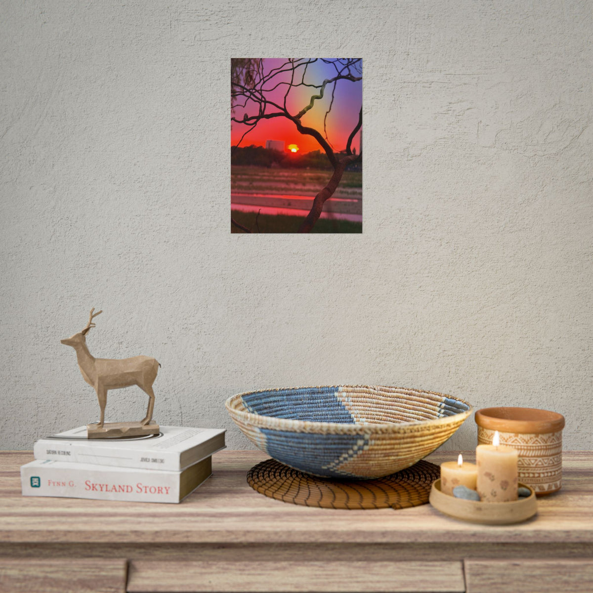 Romanian Sunset Rolled Posters
