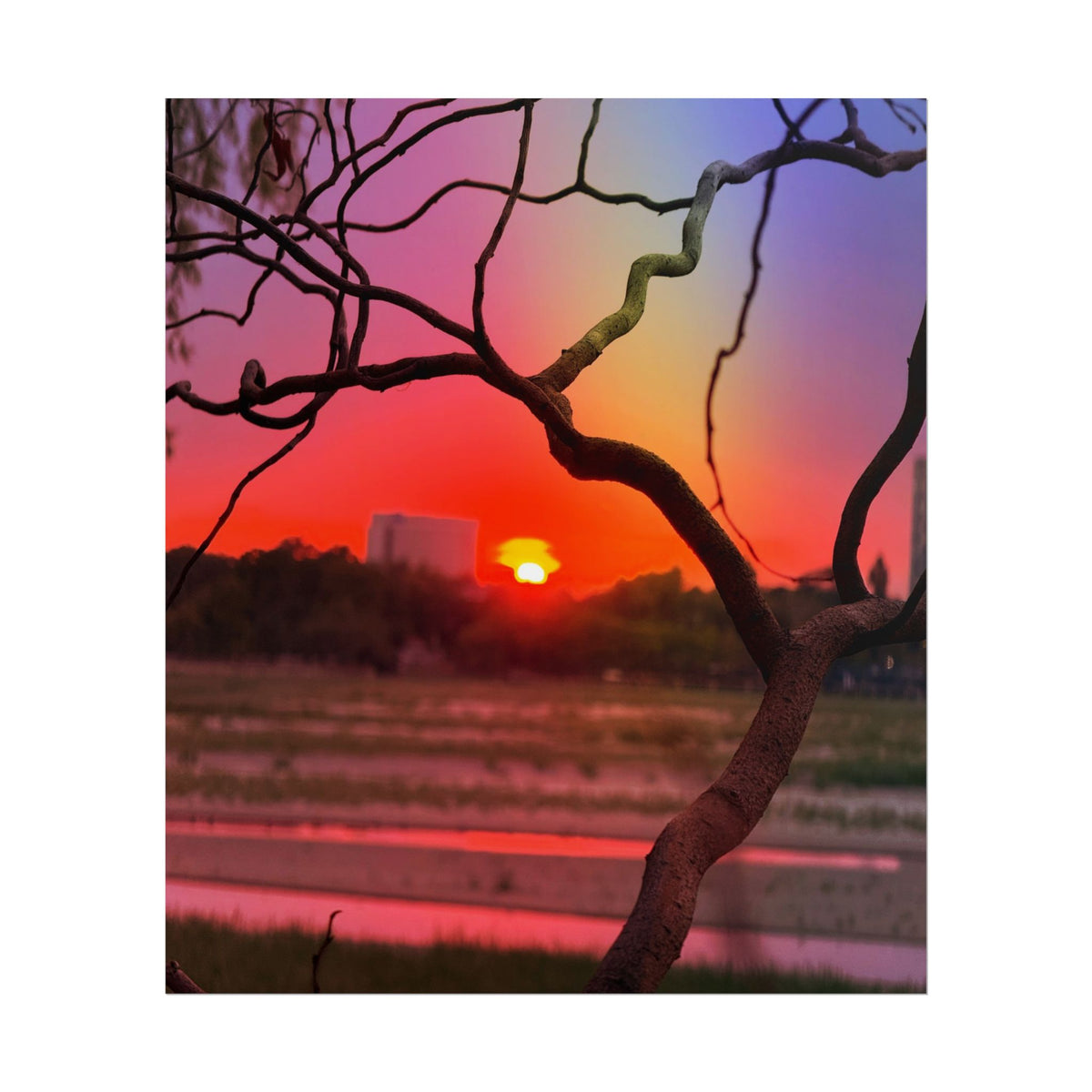 Romanian Sunset Rolled Posters