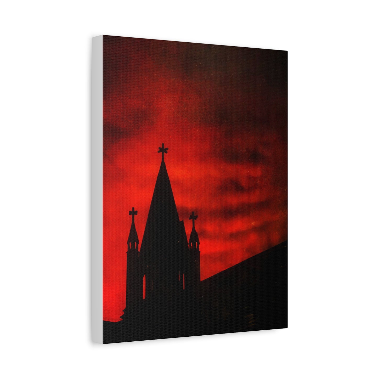 Blood Dusk Matte Canvas, Stretched, 1.25"