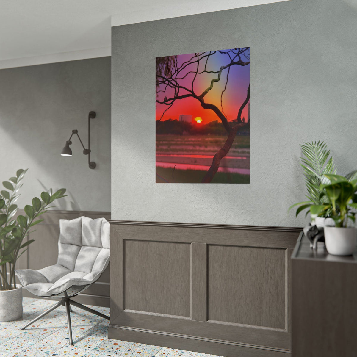 Romanian Sunset Rolled Posters