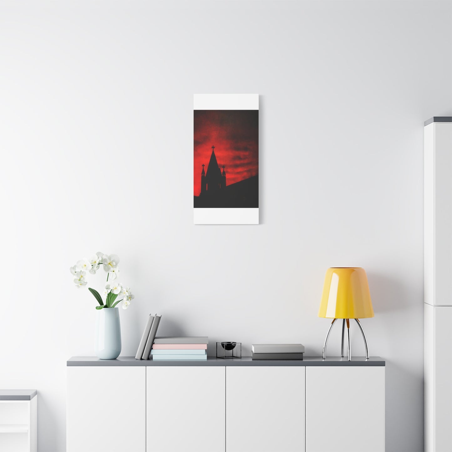 Blood Dusk Matte Canvas, Stretched, 1.25"