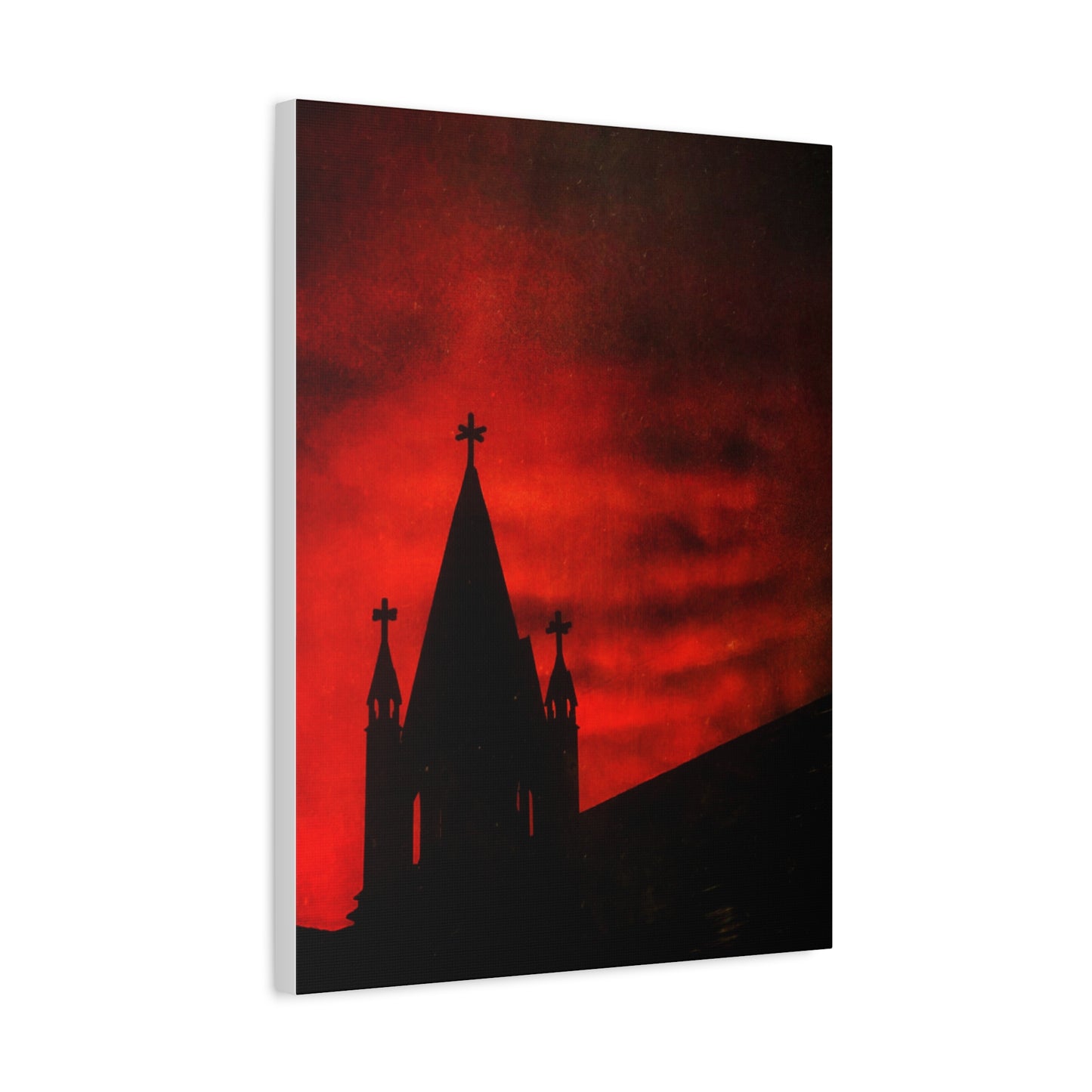 Blood Dusk Matte Canvas, Stretched, 1.25"