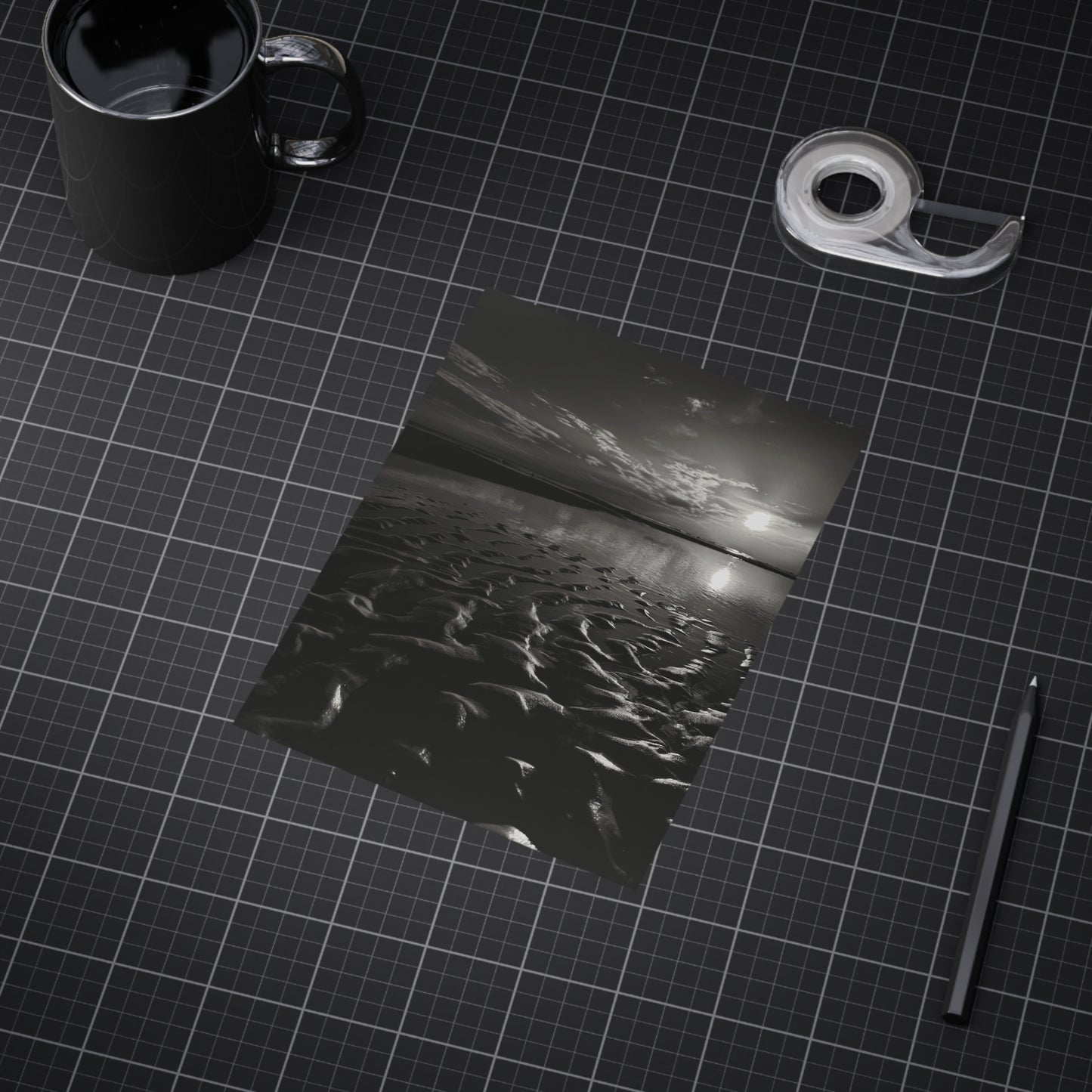 Water to Mars aka Tears of the Goddess Paper Print